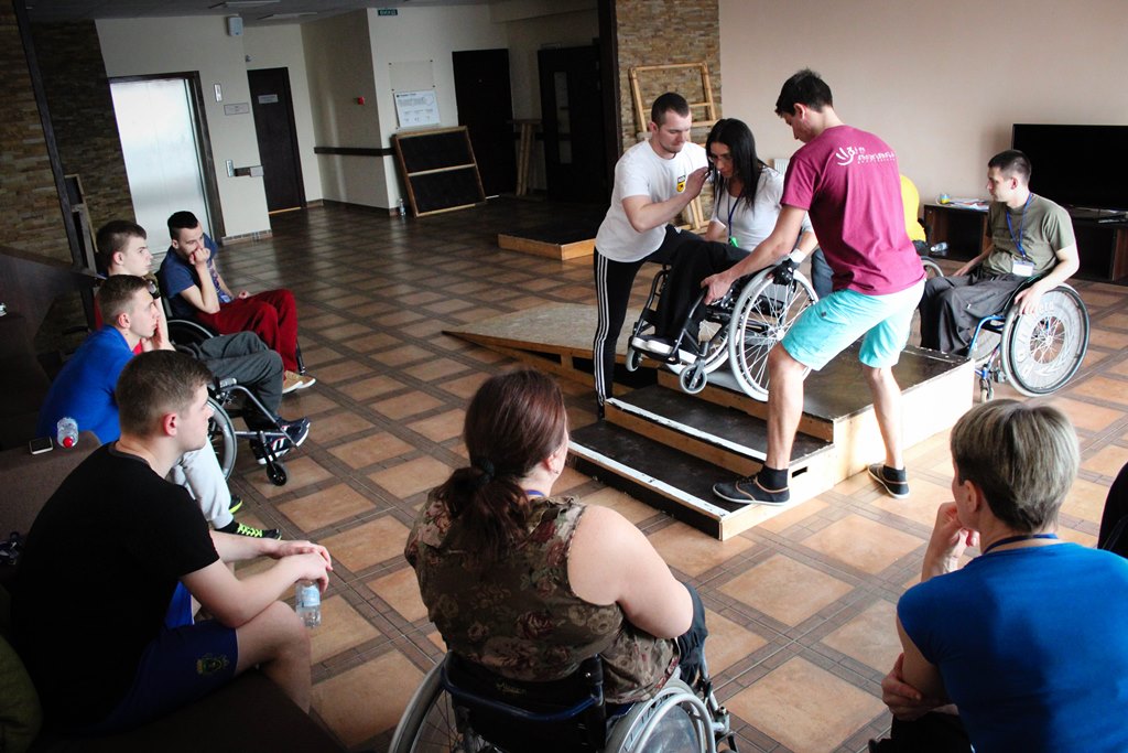 Проект ТЕАМ. Проведено другий табір активної реабілітації!