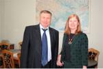 перший заступник Міністра Борис Жебровський, представник Бюро (CIDA) Деніз Конве